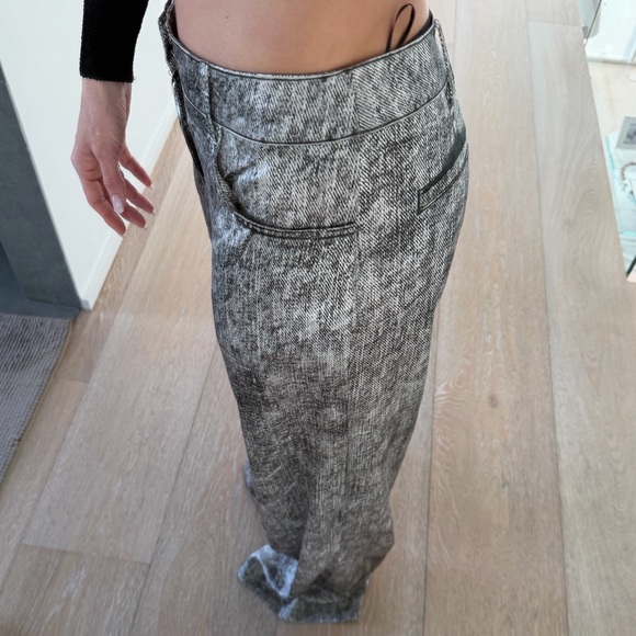 Retrofete Gray Straight Leg Pants - Picture 4 of 8